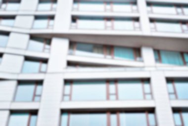 Yeni apartmanlar bulanık arka plan