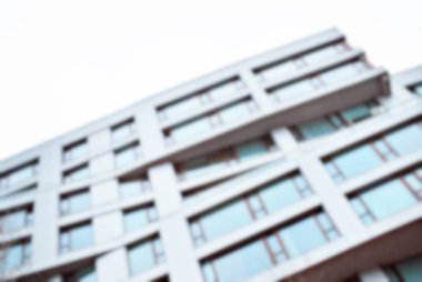 Yeni apartmanlar bulanık arka plan