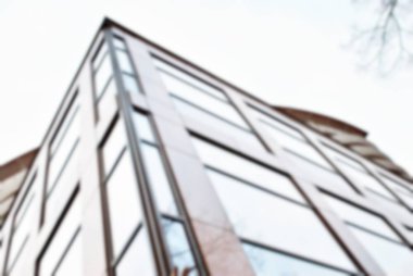 Yeni apartmanlar bulanık arka plan