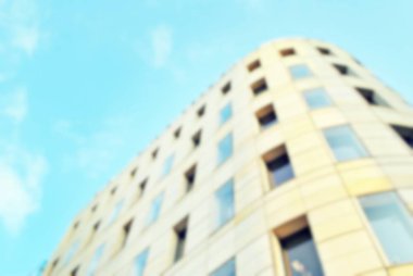 Yeni apartmanlar bulanık arka plan