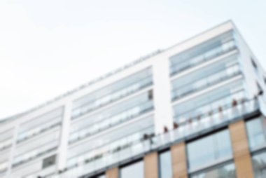 Yeni apartmanlar bulanık arka plan