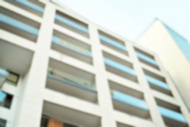 Yeni apartmanlar bulanık arka plan