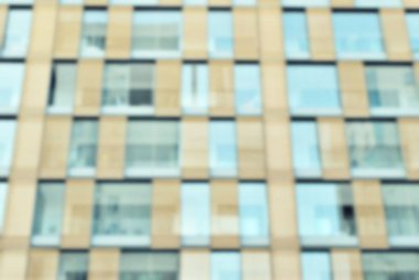 Yeni apartmanlar bulanık arka plan