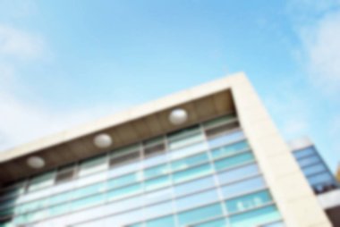 Yeni apartmanlar bulanık arka plan