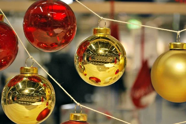 Kerstdecoratie Ornamenten — Stockfoto