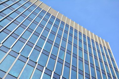 Ofis binası İş binası. Binanın dışı