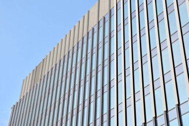 Ofis binası İş binası. Binanın dışı