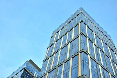 Ofis binası İş binası. Binanın dışı