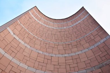 Binanın dekoratif duvar