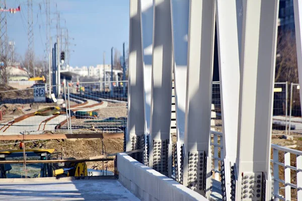 Viaduct Construction City — Stock Photo, Image