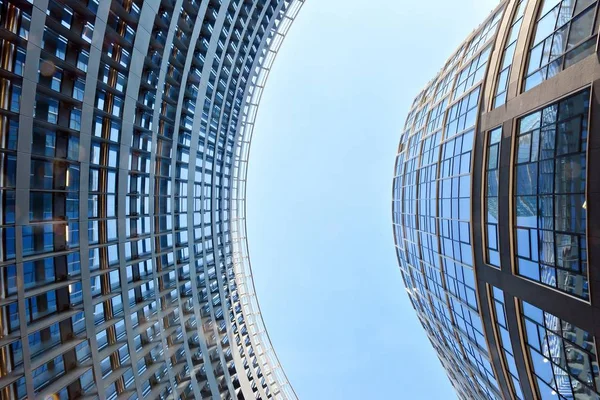 Modern Building Modern Office Building Facade Glass — Stock Photo, Image
