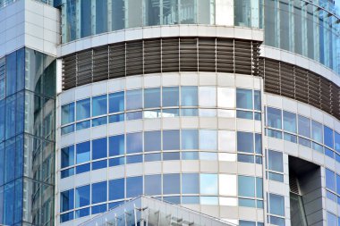 Cam duvarlar bir ofis binası - iş geçmişi