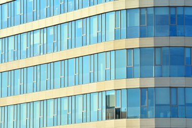 Cam duvarlar bir ofis binası - iş geçmişi