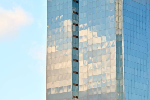 Скляні Стіни Офісної Будівлі Бізнес Фон — стокове фото