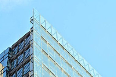 Cam duvarlar bir ofis binası - iş geçmişi