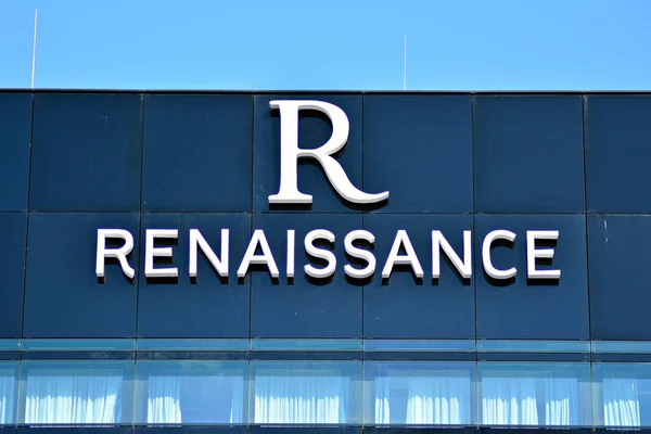 Warschau Polen März 2018 Zeichen Der Renaissance Renaissance Der Firmenschilder — Stockfoto