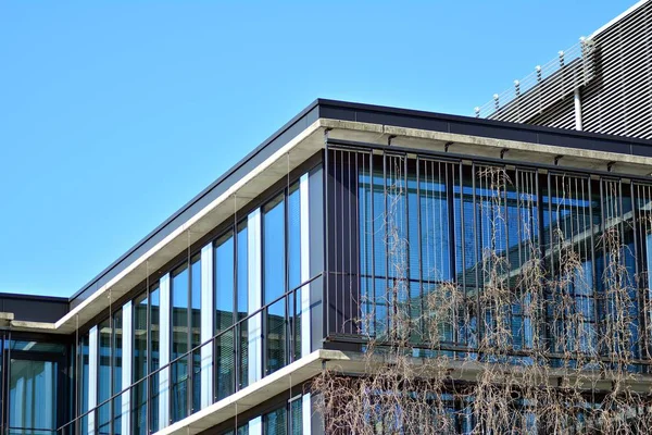 Exterior Edifício Escritórios Moderno — Fotografia de Stock