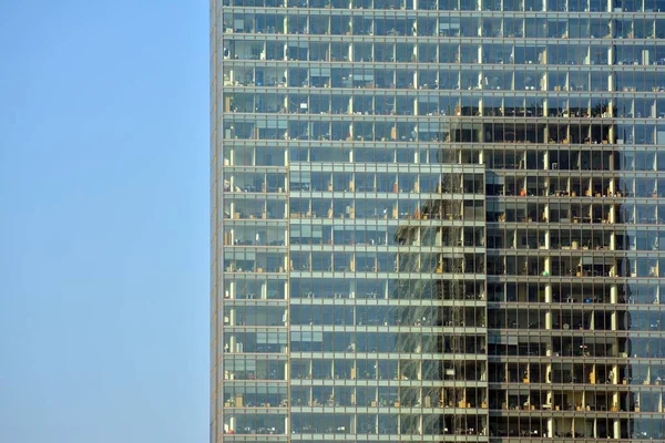 Exterior Edifício Escritórios Moderno — Fotografia de Stock