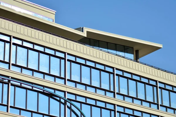 Exterior Moderno Edificio Oficinas — Foto de Stock