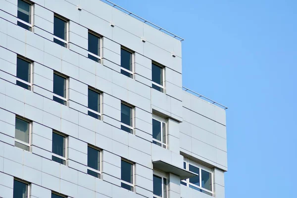 Exterior Edifício Escritórios Moderno — Fotografia de Stock