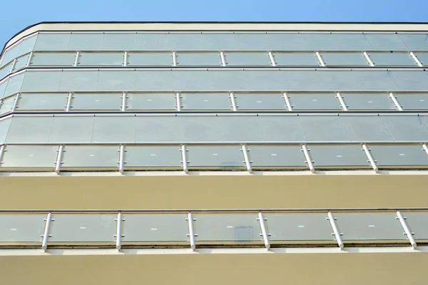 Detail New Modern Apartment Building — Stock Photo, Image