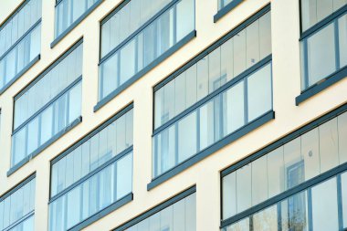 Yeni bir modern apartman detay
