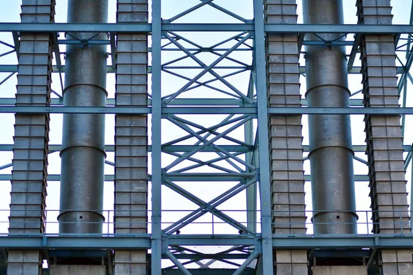 Maskiner Tidigare Power Station — Stockfoto