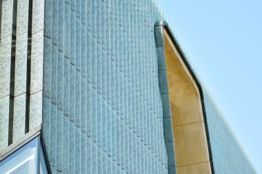 modern Cam yapı parçası