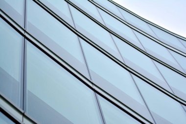 modern Cam yapı parçası