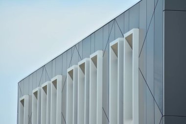 modern Cam yapı parçası