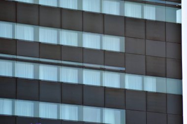 modern Cam yapı parçası