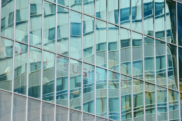 Urban Abstract Background Detail Modern Glass Facade Office Business Building — Stock Photo, Image