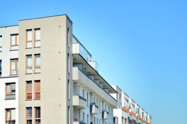 Çağdaş konut Bina dış dayligh içinde