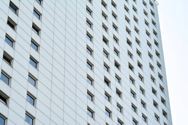 Ofis Binası yakın çekim. Modern bina