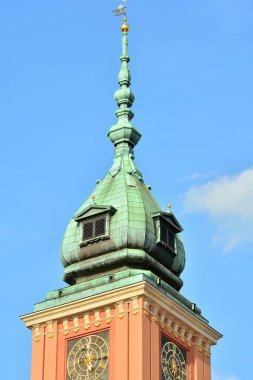 Varşova, Polonya. 30 Nisan 2018. Varşova Royal Castle.