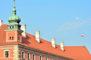 Varşova, Polonya. 30 Nisan 2018. Varşova Royal Castle.