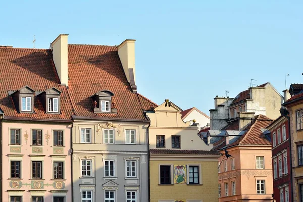 Historic House Front Wall Old Tenement House — Stock Photo, Image