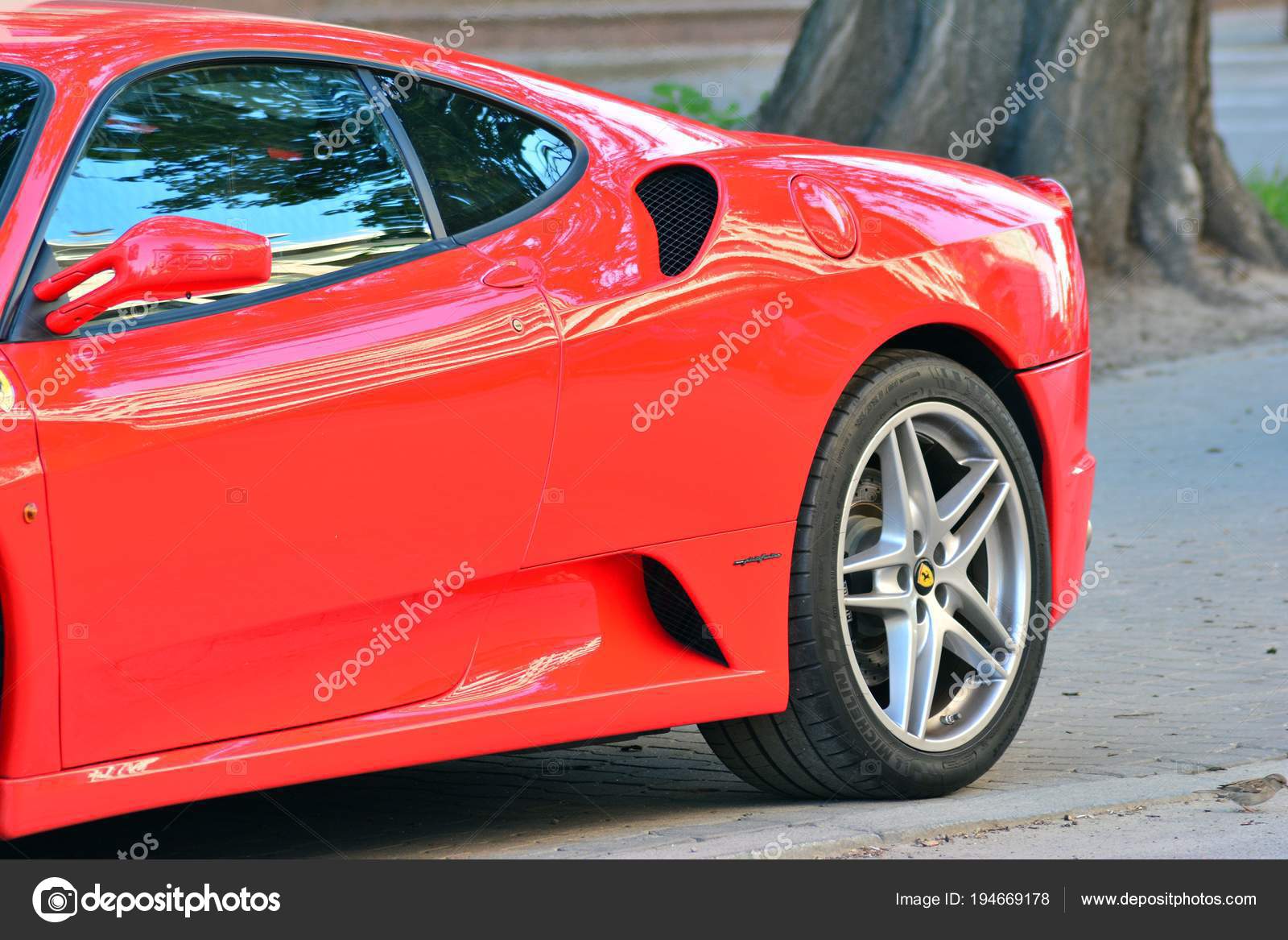 Varsóvia Polônia Maio 2018 Ferrari 488 Gtb 488 Ferrari Carro