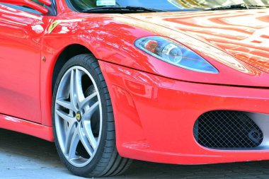 Varşova, Polonya. 5 Mayıs 2018. Ferrari 488 Gtb. Ferrari 488 üretilen bir İtalyan spor otomobil olduğunu