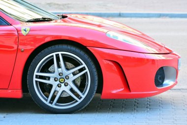 Varşova, Polonya. 5 Mayıs 2018. Ferrari 488 Gtb. Ferrari 488 üretilen bir İtalyan spor otomobil olduğunu