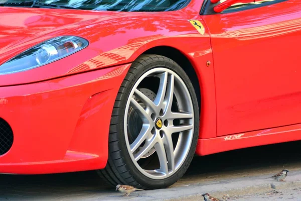 Warsaw Poland May 2018 Ferrari 488 Gtb Ferrari 488 Italian — Stock Photo, Image