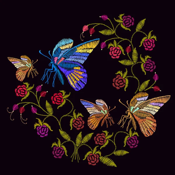 Embroidery designs Vector Art Stock Images Depositphotos