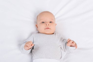innocent caucasian baby clipart