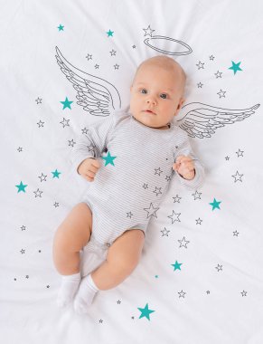 baby angel  clipart