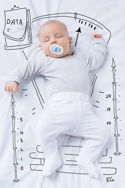 Sleeping baby — Stock Photo, Image