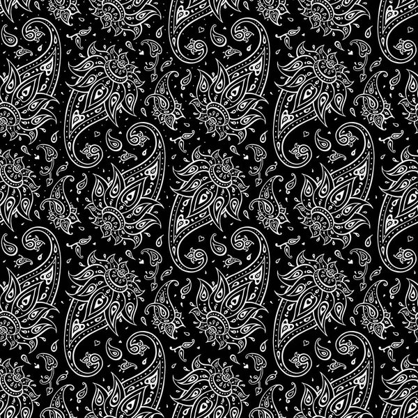 Paisley etnické ornament. — Stockový vektor