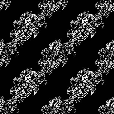 etnik desenli süsleme.