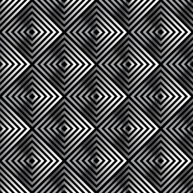 Altın Dikişsiz soyut geometrik desen.