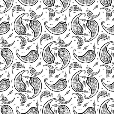 etnik desenli süsleme.