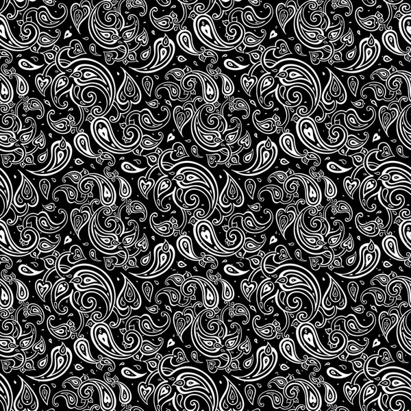 Paisley ethnische Ornamente. — Stockvektor